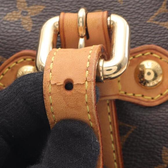 LOUIS VUITTON Brown Monogram Leather Bag - Picture 10 of 15